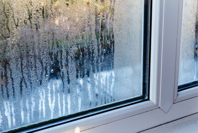 Condensation on a window