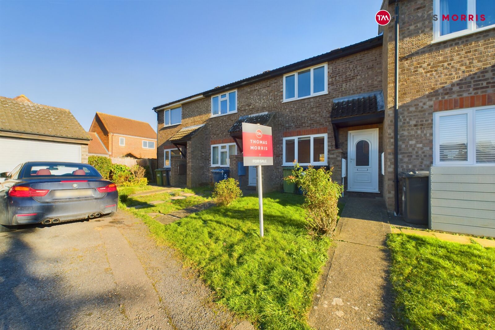 2 bedroom mid terraced house for sale Raleigh Close, Eaton Socon, PE19, main image