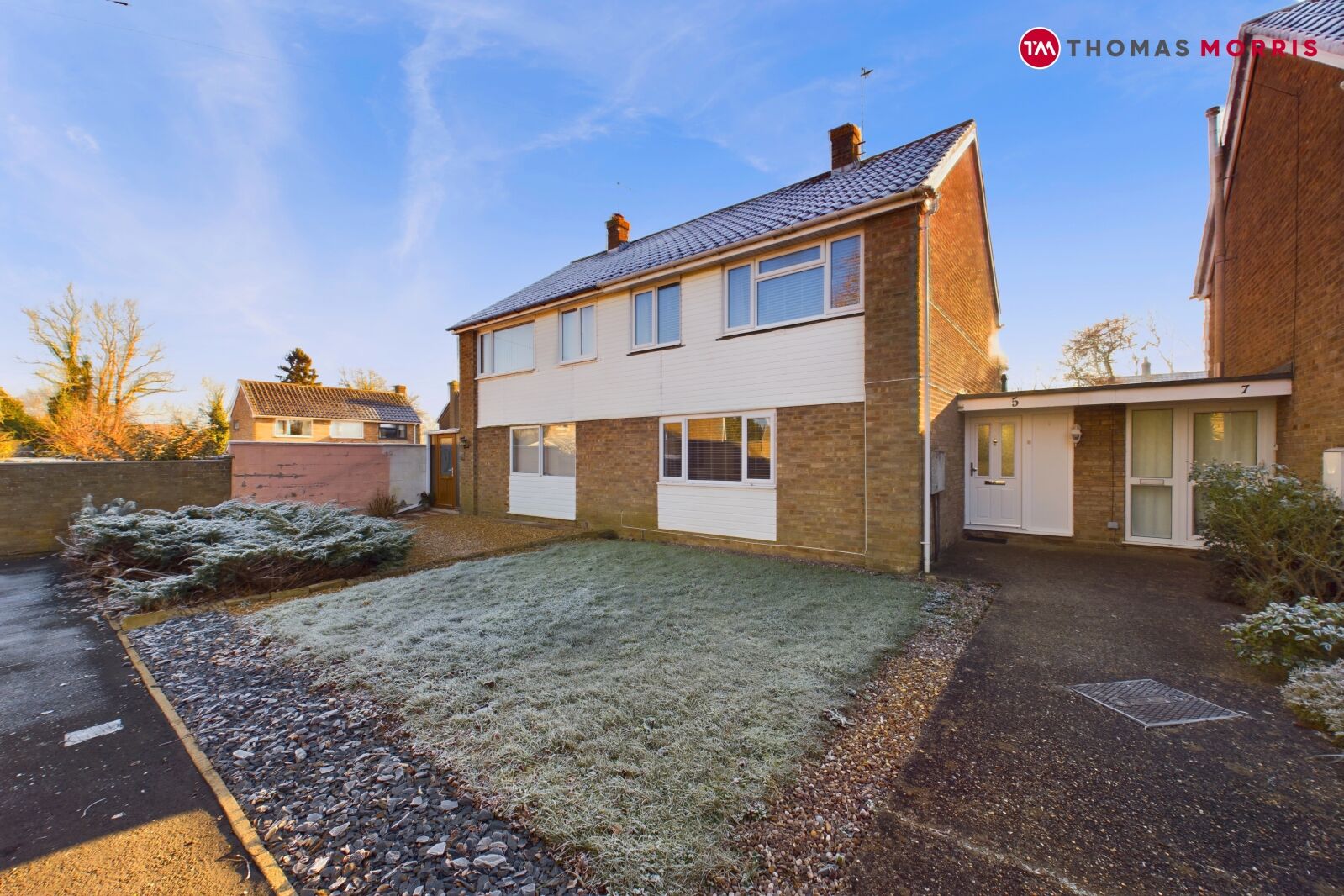 3 bedroom semi detached house for sale Highfield Avenue, Alconbury Weston, Huntingdon, PE28, main image