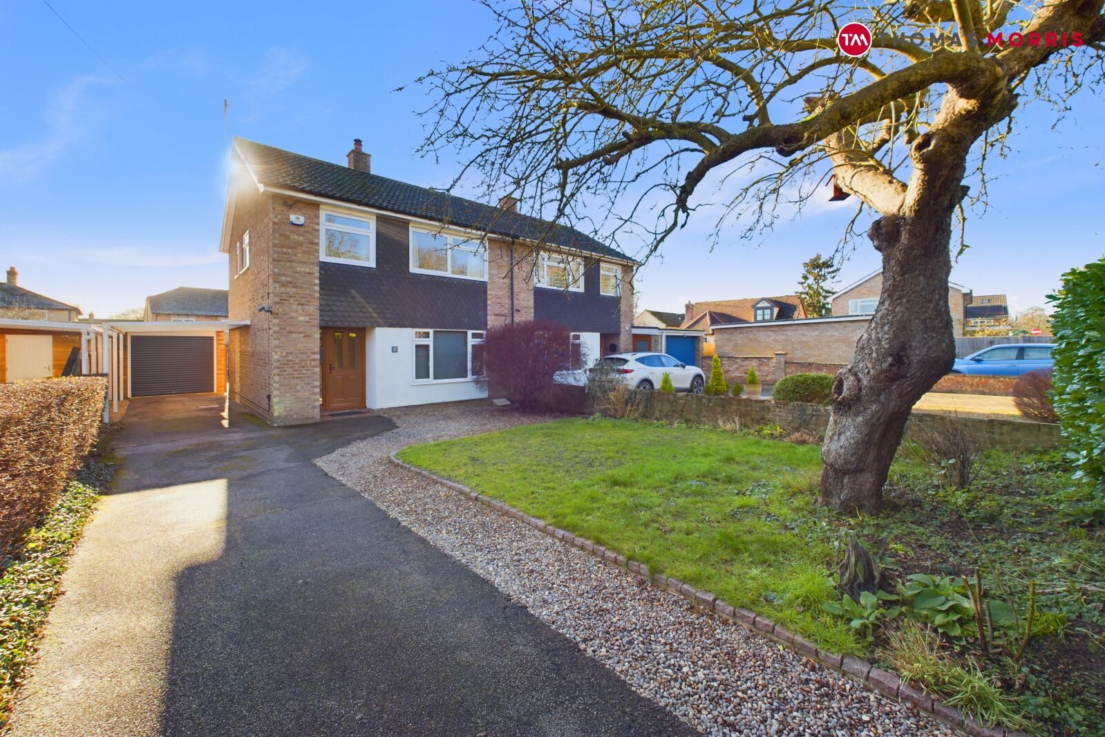 3 bedroom semi detached house for sale New Road, Offord Cluny, St. Neots, PE19, main image