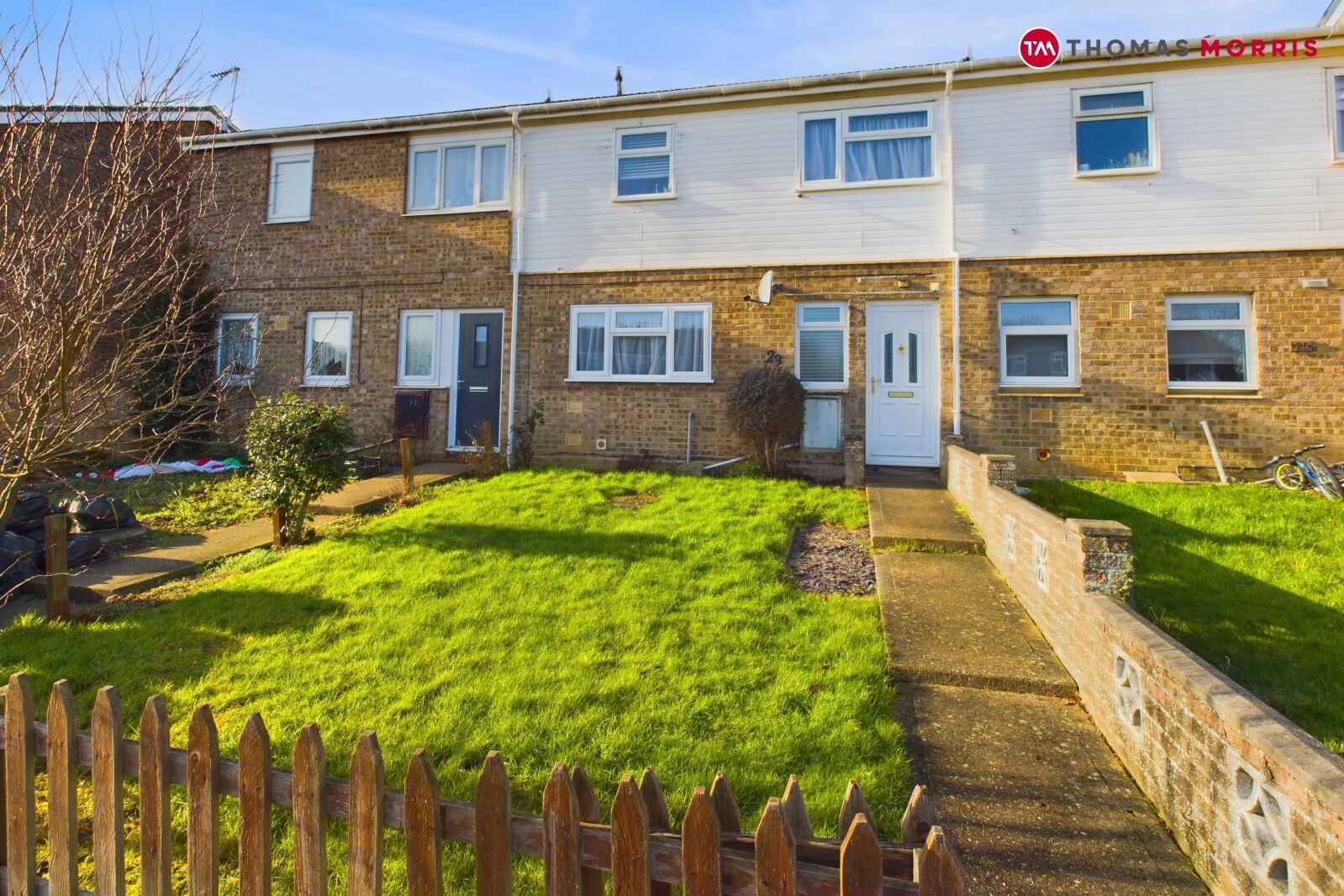 3 bedroom mid terraced house for sale Knights Close, Eaton Socon, St. Neots, PE19, main image